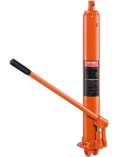 Vevor Long Ram Jack 8-Ton Hydraulic Engine Hoist Cylinder with Clevis Base New