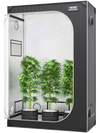 VEVOR 2x4 Grow Tent, 48'' x 24'' x 72'', High Reflective 2000D Mylar Hydroponic Growing Tent with Observation Window, Tool Bag and Floor Tray for Indoor Plants Growing