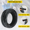 Vevor Hydraulic Hose 328 ft. 3/8" Rubber with High-Tensile Steel Wire Braid 5000 PSI Max New