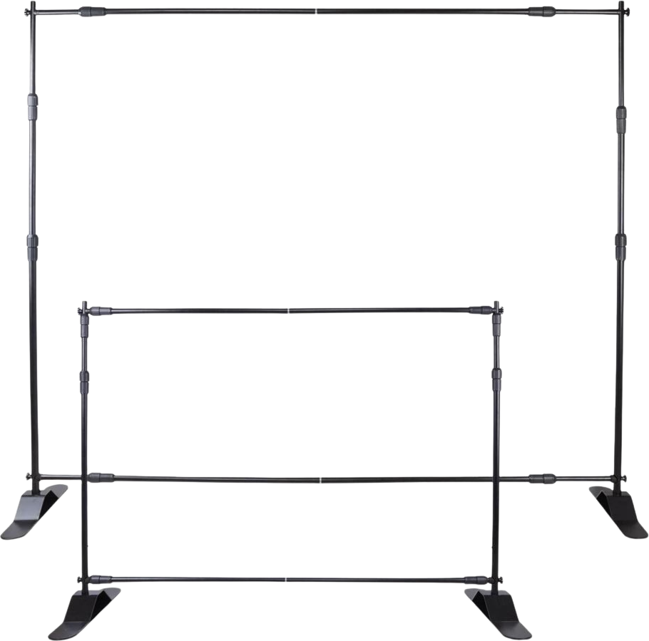 Vevor Backdrop Banner Stand Adjustable Telescopic Height and Width New