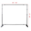 Vevor Backdrop Banner Stand Adjustable Telescopic Height and Width New