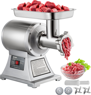 Vevor Commercial Meat Grinder Stainless Steel 330 Lbs per