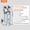 Vevor Air Compressor 13 Gal. 2HP 4.6SCFM @ 90 PSI Oil Free Ultra-Quiet New