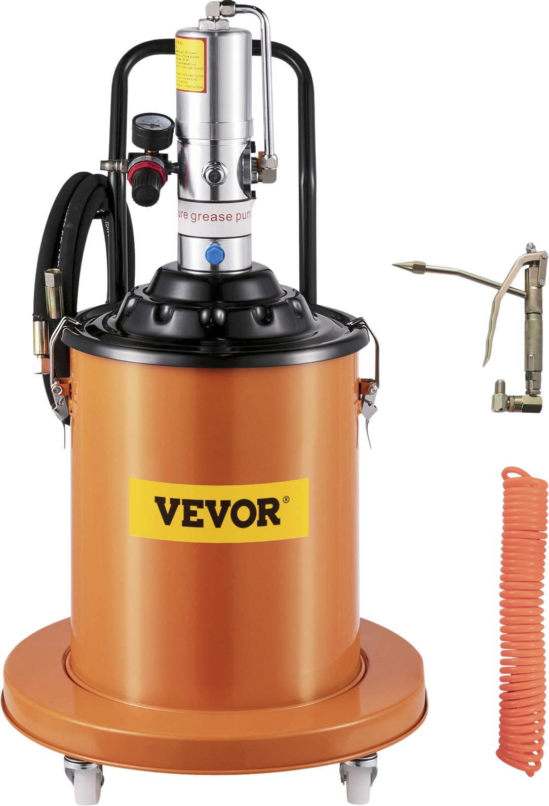 Vevor Grease Pump Set 5-Gallon Portable Electric Air Operated with 20' Hose New