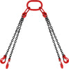 VEVOR Chain Sling, 5/16 inch x 5 ft Lifting Chains with Hooks, G80 Engine Chain Hoist Lifts, 11000 lbs/5 Ton Capacity Lifting Sling Chains for Engine Hoist, Engine Lift Chain with 4 Leg Grab Hooks