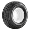 VEVOR 2-Pack Trailer Tire Rim Assembly 20.5x8-10 with 5 Lug on 4.5 in PCD, 6 Ply Load Range C Trailer Tire on 10" White Rims, 2.8 in Center Bore, Max Load 1100LBS 50PSI for Utility/Boat/Camper Trailers