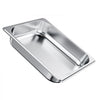 VEVOR 4 Pack Stainless Steam Hotel Pan, 1/2 Size Table Steam Pan, 2.5 Inch Deep Anti Jam Restaurant Supplies Reusable Rustproof Catering Storage for Home, Party, Restaurant, Hotel, Buffet