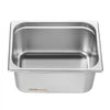 VEVOR 6 Pack Hotel Pans, 1/2 Size Anti-Jam Steam Pan, 0.8mm Thick Stainless Steel Restaurant Steam Table Pan, 6-Inch Deep Commercial Table Pan, Catering Storage Food Pan, for Industrial & Scientific