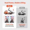 VEVOR 20 Quart Hydraulic Pump, Double Acting Dump Trailer Pump, 3200PSI Max Relief Pressure, 0.91 GPM Flow Rate, DC12V 1.6KW Hydraulic Power Unit for Dump Trailer Car Lifting (Horizontal Installation)