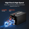 VEVOR 20 Quart Hydraulic Pump, Double Acting Dump Trailer Pump, 3200PSI Max Relief Pressure, 0.91 GPM Flow Rate, DC12V 1.6KW Hydraulic Power Unit for Dump Trailer Car Lifting (Horizontal Installation)
