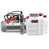 VEVOR 4 Quart Hydraulic Pump, Double Acting Dump Trailer Pump, 3200PSI Max Relief Pressure & 0.91 GPM Flow Rate, DC12V 1.6KW Hydraulic Power Unit for Dump Trailer Car Lifting (Horizontal Installation)