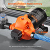VEVOR 12V Diaphragm Pump, 5 GPM (18.93 L/min), 5-Chamber 12V DC Water Pump with Automatic Pressure Switch 40-100 PSI Adjustable, 1/2'' MNPT Port, for Agricultural Irrigation Construction Site Drainage