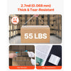 VEVOR Clear Packing Tape, 1.5 inches Core, 6 Rolls 1.88 Inches x 25 Yards Packing Tape with Dispenser, 2.7 Mil Heavy Duty Packaging Tape Designed for Moving, Storage and Packing, Shipping and Mailing