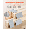 VEVOR 16 Gauge Finish Nails, 2 in Straight Finishing Nails, 2500-Count Galvanized Finishing Nail, Heavy-Duty 16 GA Brad Nail with Galvanized Anti-Rust Process, for Most 16GA Straight Finish Nailers