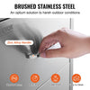 VEVOR Outdoor Kitchen Drawers 17.8W x 20.2H x 12.2D Inch, Flush Mount Double BBQ Drawers Stainless Steel with Handle, BBQ Island Drawers for Outdoor Kitchens or Patio Grill Station