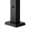 VEVOR Cable Railing Post, 36x1x2 Inch Stair Railing Post, with Pre-Drilled 30° Angled Holes, Stainless Steel Cable Rail Post with Horizontal and Curved Bracket, 1-Pack, Black, 1JZLGZXHS91402OS1001V0