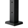 VEVOR 1-Pack Cable Railing Post, 36x2x2 In Horizontal-Hole Deck Railing Post with Pre-Drilled Holes, Stainless Steel Cable Rail Post with Horizontal and Curved Bracket, Black, 1JZLGZXHS9148RVYS001V0