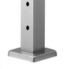VEVOR Cable Railing Post, 42x2x2 Inch Level Deck Stair Posts, 1-Pack Stainless Steel Cable Handrail Post, Pre-Drilled Pickets with Mounting Bracket Stair Railing Kit, Silver, 1JZLGZXYS1061EF8W001V0