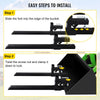 Pallet Forks 2000lbs Capacity Tractor Forks for Loader Tractor Skid Steers