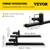 Pallet Forks 2000lbs Capacity Tractor Forks for Loader Tractor Skid Steers