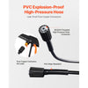 VEVOR Electric Pressure Washer, Max 4500 PSI and 3.2 GPM With Pressure Adjustment, High Power Pressure Cleaning Machine with 4 Quick Connect Nozzles, for Cars/Fences/Driveways/Patios/Home Cleaning