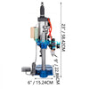 VEVOR Pneumatic Punch Press Machine 440LB/200KG Pressure, Desktop Punching Press Machine 110V AC,Cylinder Stroke Pneumatic Press 0.4-0.7 Mpa Operation Pressure