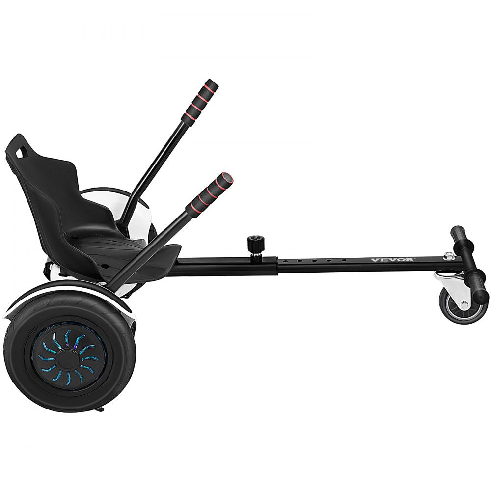 VEVOR Hoverboard Seat Attachment 6.5\" 8\"10\" Hoverboard Go-Kart Attachment for Kids and Adults with Adjustable Frame Length