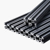 VEVOR 10PCS 78.7in (2000mm) T Slot 2020 Aluminum Extrusion Profile, European Standard Anodized Linear Rail, High-Strength Extruded Aluminum Rail for 3D Printer, CNC Machine DIY, Laser Engraving, Black