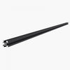 VEVOR 10PCS 47.2 in (1200mm) T Slot 2020 Aluminum Extrusion Profile, European Standard Anodized Linear Rail, High-Strength Extruded Aluminum Rail for 3D Printer, CNC Machine DIY, Laser Engraving, Black
