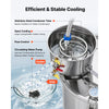 VEVOR Alcohol Still, 13.2 GAL/ 50L Alcohol Distiller with Thumper Keg, Dual-scale Thermometer, and Water Pump, Home Brewing Kit for DIY Whiskey Wine Brandy