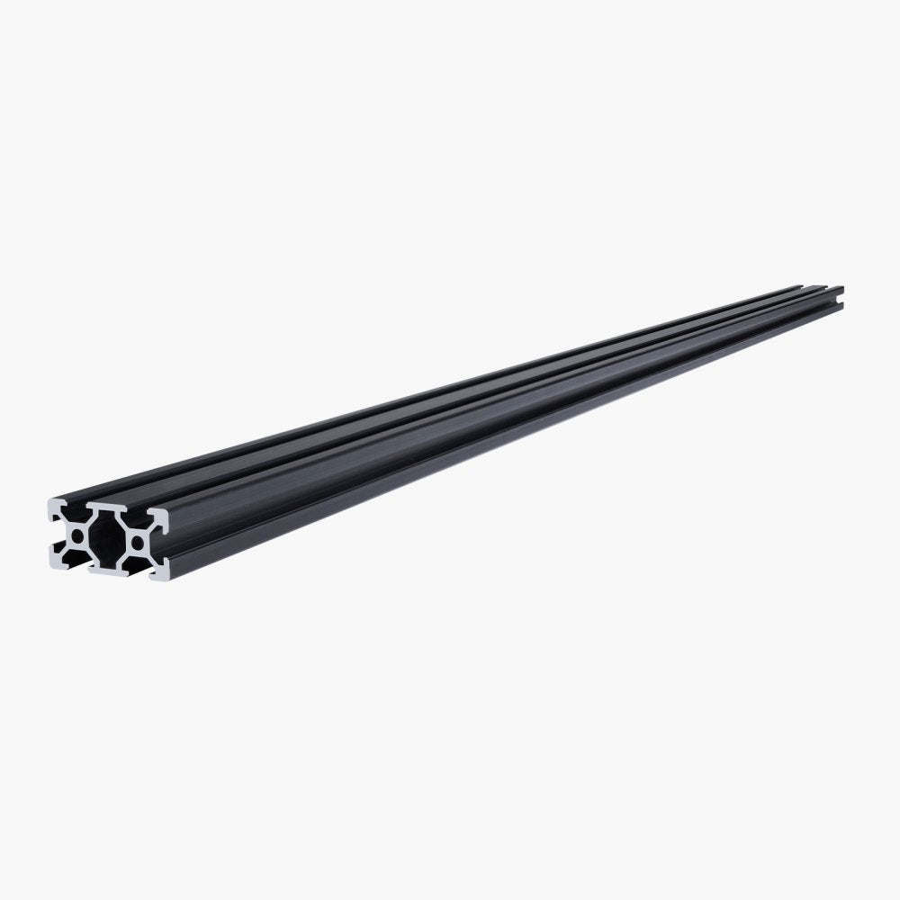 VEVOR 5PCS 39.4 in (1000mm) T Slot 2040 Aluminum Extrusion Profile, European Standard Anodized Linear Rail, High-Strength Extruded Aluminum Rail for 3D Printer, CNC Machine DIY, Laser Engraving, Black