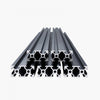 VEVOR 5PCS 39.4 in (1000mm) T Slot 2040 Aluminum Extrusion Profile, European Standard Anodized Linear Rail, High-Strength Extruded Aluminum Rail for 3D Printer, CNC Machine DIY, Laser Engraving, Black