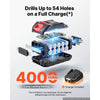 VEVOR Hammer Drill 20V 1/2 in 30000 IPM Brushless Cordless Impact Drill Kit, for Drilling Wood Metal Screw Driving, 4000 mAh Lithium-Ion Battery Pack and Charger, with All-Metal Chuck, Compact Design