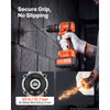 VEVOR Hammer Drill 20V 1/2 in 30000 IPM Brushless Cordless Impact Drill Kit, for Drilling Wood Metal Screw Driving, 4000 mAh Lithium-Ion Battery Pack and Charger, with All-Metal Chuck, Compact Design
