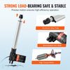 VEVOR Linear Actuator Kit, 10 Inch High Speed 0.98"/s Linear Motion Actuator 24V, 220lbs/1000N Linear Actuator for TV/Table/Sofa Lifting, IP44 Protection - Adapter Power Supply Included