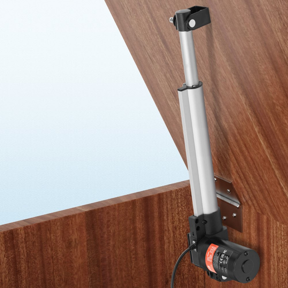 VEVOR Linear Actuator Kit, 10 Inch High Speed 0.98"/s Linear Motion Actuator 24V, 220lbs/1000N Linear Actuator for TV/Table/Sofa Lifting, IP44 Protection - Adapter Power Supply Included