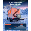 VEVOR Diesel Heater DC 12-24V 1.32 Gal / 5 L Fuel Tank for Max 18045 ft, For Outdoor Camping, Aluminum Element Fast Heating, with Bluetooth App Control, Remote Control, and LCD Panel, CO Alarm