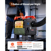 VEVOR Diesel Heater DC 12-24V 1.32 Gal / 5 L Fuel Tank Aluminum Element, For Outdoor Camping, Fast Heating at Max 18045 ft, with Bluetooth App Control, Remote Control, and LCD Panel, CO Alarm
