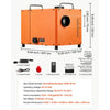 VEVOR Diesel Heater DC 12-24V 2.38 Gal / 9 L Fuel Tank Diesel Air Heater, For Outdoor Camping, Aluminum Element Fast Heating, with Bluetooth App Control, Remote Control, and LCD Panel, CO Alarm