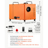 VEVOR Diesel Heater DC 12-24V 1.85 Gal / 7 L Fuel Tank Diesel Air Heater, For Outdoor Camping, Aluminum Element Fast Heating, with Bluetooth App Control, Remote Control, and LCD Panel, CO Alarm
