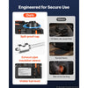 VEVOR Diesel Heater Dual-Motor 1.6 Gal / 6 L Fuel Tank Diesel Air Heater, For Various Vehicles and Camping Tents, Fast Heating, with Remote Control and LCD Panel, Max 16404 ft, Low Noise Operation