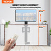 VEVOR Automated TV Elevator, 20" Stroke for 28-32" TVs. Remote-Controlled, Adjustable Height 30-50", Supports up to 132 lbs