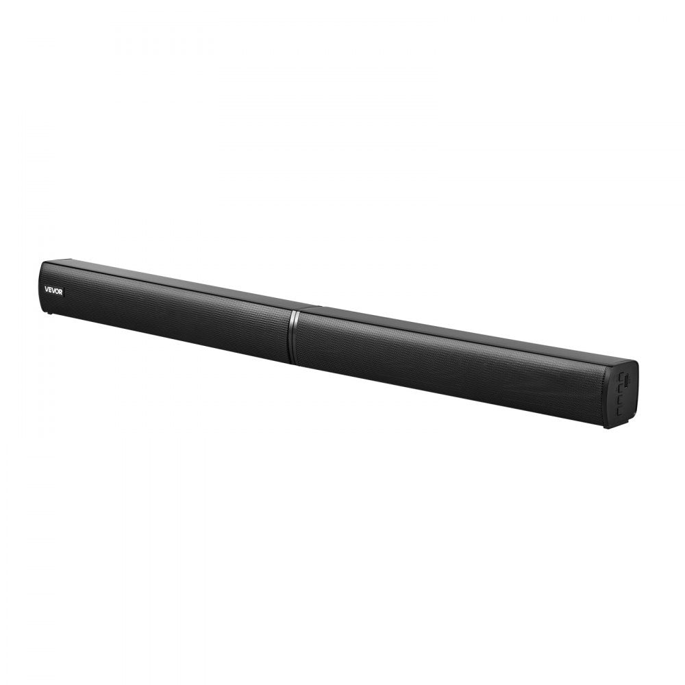 VEVOR Sound Bar for Smart TV, 2.0 Channel, 32-Inch 2 in 1 Detachable Soundbar TV Speakers, with Bluetooth HDMI AUX USB Connection, Remote Control, 80W Surround Sound System, for Home Theater Audio