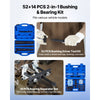VEVOR Bearing Press Kit, 52+14 Pcs, 2 in 1 Bushing Driver Tool & Bearing Press Kit, Race and Seal Driver Set with 49 Bushings, Separators and Jaws, Heavy Duty Removal Installation Tool Set with Case