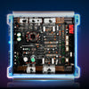 VEVOR 2 Channel Car Audio Amplifier 2 Ohm Stable Bridgeable Class A/B Full Range Stereo Amp Max Power 2 x 300W @ 4 Ohm / 2 x 600W @ 2 Ohm for Car SUV Truck Off-Road