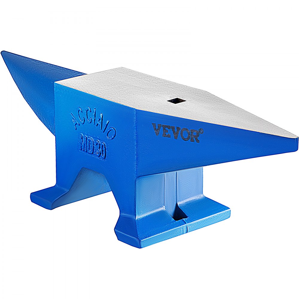 VEVOR Pro Horn Anvil , 30KG/66.1LBS Weight Steel Anvil Blacksmith Blacksmith Anvil, Portable Rugged Cast Iron Anvil Blacksmith Anvil Stable Workbench Blacksmith Forge Anvil Tool