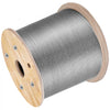 T316 1x19 Stainless Steel Cable 1/8" Cable Rail Wire Rope Aircraft Cable 984FT