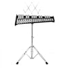 VEVOR 32 Note Glockenspiel Xylophone Bell Kit, Professional Percussion Instrument Set with Mallets, Drum Sticks, Music Stand, Adjustable Stand and Carrying Bag for Students & Adults