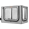 VEVOR 3D Printer Enclosure with Ventilation, Dustproof Waterproof Large Size 600D Oxford Cloth 3D Printer Tent, Constant Temperature Protective Case with LED, Designed for Bambu Lab A1 Combo, Grey