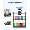 VEVOR 3D Printer Filament Storage Rack, 3 Tier Heavy Duty Storage Shelf, Rolling Filament Spool Holders Racks with Wheels, Filaments Organzied for 3D Printing Station, Office, Workshop (Shelf Only)